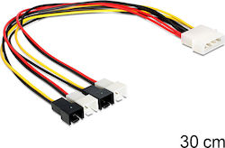 DeLock - Cable 0.3m Πολύχρωμο 83343