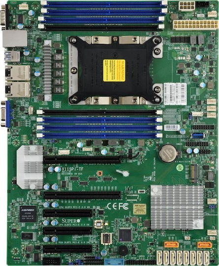 Supermicro X11SPI-TF-B C622 Motherboard ATX με Intel 3647 Socket MBD-X11SPI-TF-B