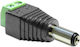 DeLock Stecker DC männlich Schwarz (65396)