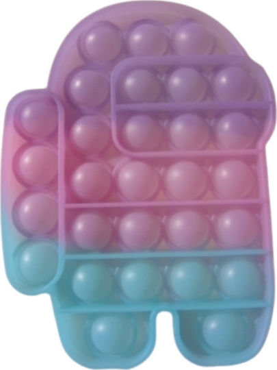 Fidget Bubble Pop Among Us Din Silicon Violet