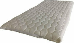 Strom Eco Single Bed Foam Mattress Topper Foam 3+ Aloe Vera with Aloe Vera & Removable Cover 100x190cm