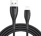 Awei CL-115L USB-A zu Lightning Kabel Schwarz 1...