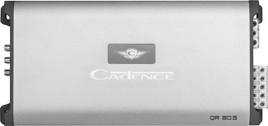 Cadence Ενισχυτής Αυτοκινήτου QR Series Amplifier 5 Καναλιών (Κλάση D)