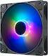 Silverstone Air Penetrator 140i Case Fan (2000rpm / 73.48cfm) with ARGB Lighting and 4-Pin PWM Connection