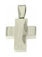 Q-Jewellery White Gold Cross 14K