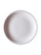 GTSA Plate Desert made of Porcelain White with Diameter 18.5cm