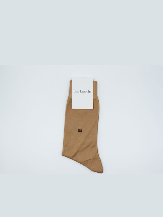 Guy Laroche Γυναικείες Μονόχρωμες Κάλτσες Καφέ