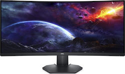 Dell S3422DWG Ultrawide VA HDR Curved Gaming Monitor 34" QHD 3440x1440 144Hz with Response Time 2ms GTG