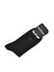Emporio Armani Men's Solid Color Socks Black