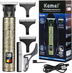 Kemei Rechargeable Hair Clipper Gold KM-1942