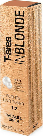 T-area In Blond Toner Kein Ammoniak Aprikosen Sonnenuntergang Haar Toner 60ml