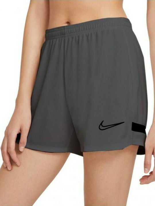 Nike Dri-Fit Academy Αθλητικό Γυναικείο Σορτς Γκρι