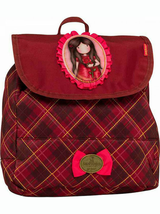 Santoro Gorjuss Eine einzelne Rose Tasche Rucksack Rot