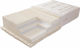 Imperial Strom Fantastico Futons Полуединичен Анатомичен Матрак Латекс 110x200x22см с Кокосови Влакна