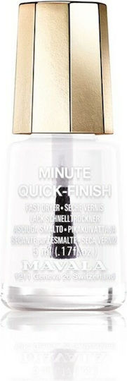 Mavala Switzerland Top Coat for Regular Nail Polish Quick Dry 5ml