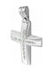 Triantos White Gold Cross 14K