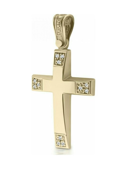 Triantos Gold Cross 14K