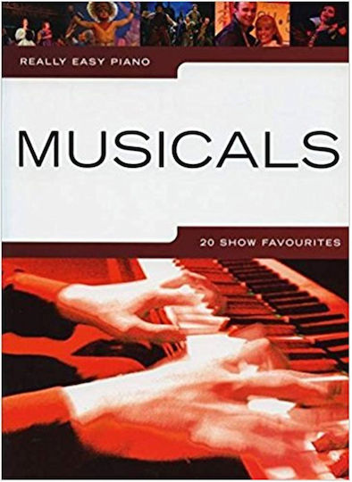 Music Sales Easy Really Piano Παρτιτούρα για Πιάνο Musicals