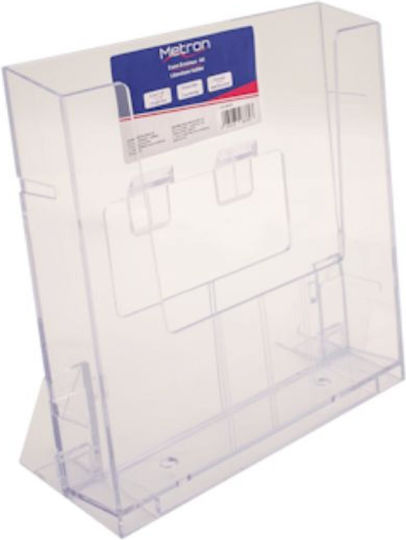 Metron Acrylglas Broschüren-Halter A4