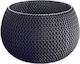 Prosperplast Splofy Bowl Planter Pot Plastic 24x24x17cm.