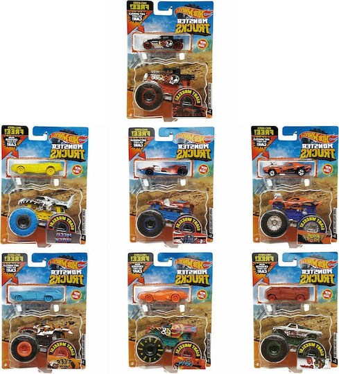 Monster Trucks Mașinuță Diverse Modele Scară 1:64 Monster Truck Pentru 3+ Ani (Diverse Modele)