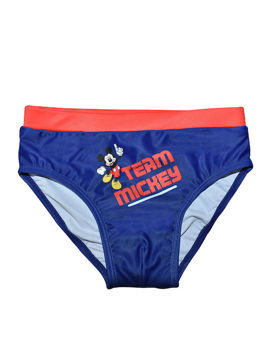 Stamion Team Mickey Παιδικό Μαγιό Σλιπ Μπλε