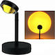 Dekorative Lampe Sonnenuntergang Schwarz