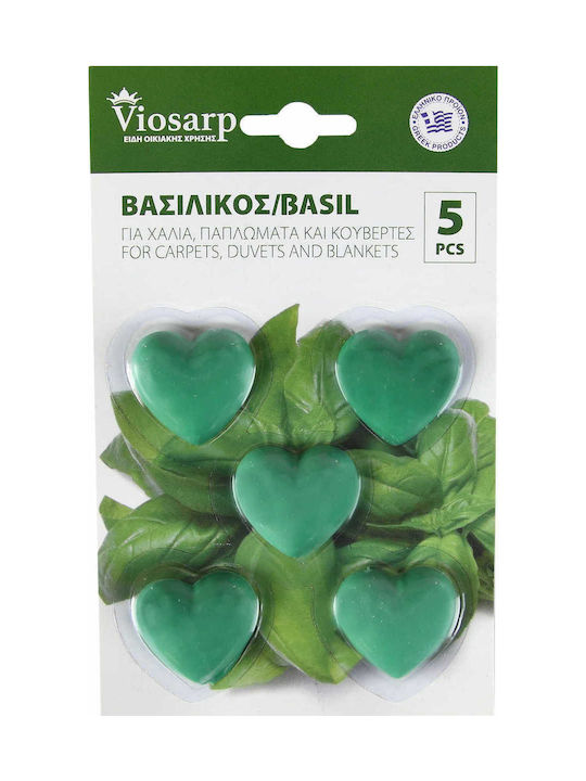 Viosarp Fragrance Wardrobe Heart with Fragrance Basil