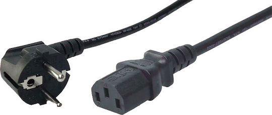LogiLink IEC C13 - Schuko Cable 3m Μαύρο CP095