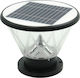 Rixme Solarleuchte Boden 5W Kaltweiß 6000K mit Fernbedienung IP67 25cmx19cmx12cmcm