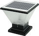 Solar Light Floor Warm White with Remote Control IP67