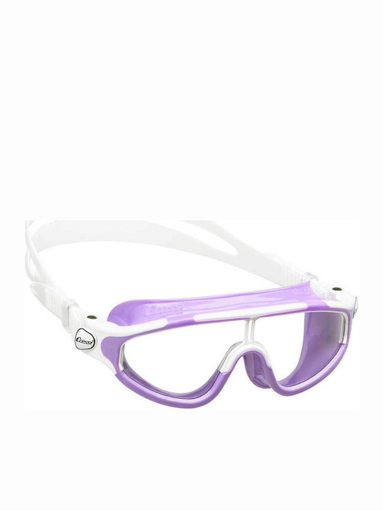 CressiSub Baloo Swimming Goggles Kids with Anti-Fog Lenses Purple