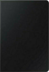 Samsung Book Cover Flip Cover Δερματίνης Μαύρο (Galaxy Tab S7 / S8)