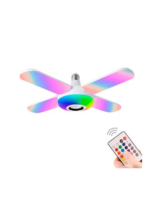 Lustră Decorativă cu Soclu pentru Bec E27 Multicolor