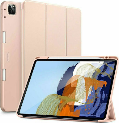 ESR Rebound Flip Cover Δερματίνης Ροζ Χρυσό (iPad Pro 2021 11")