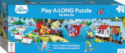 Kids Puzzle Οχήματα σε Κίνηση for 2++ Years 45pcs Hinkler