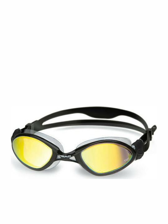 Head Tiger LSR Mirrored Swimming Goggles Adults Black