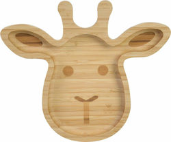 Bam Bam Baby Food Plate Made of Bamboo