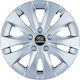 Jestic Set Capace De Roți Auto Storm X Compatibilitate Subaru 4 Bucăți 16 Argintii