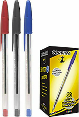 Carioca Corvina Pen Ballpoint with Multicolour Ink (Μiscellaneous Colours)