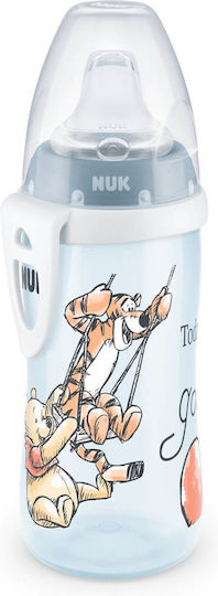 Nuk First Choice Active Cup Winnie the Pooh Educational Sippy Cup Silicone Blue for 12m+m+ 300ml