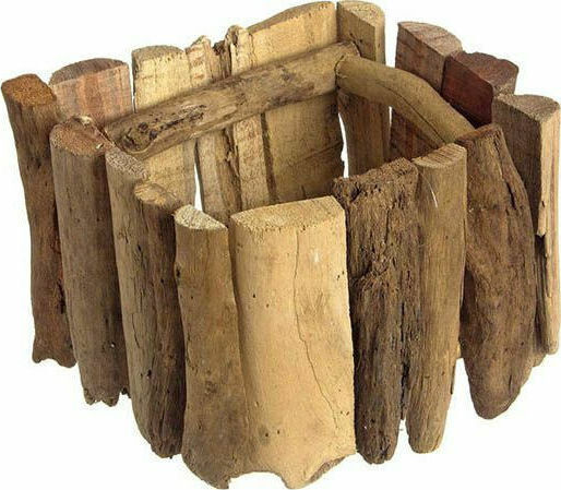 JK Home Decoration Decorative Space made of Wooden 20x20x15cm 1pcs