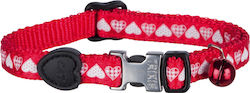 Trixie 41905 Cat Collar Καρδούλες Red