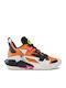 Why Not Zer0.4 Low Basketball Shoes Pale Ivory / Black / Alpha Orange
