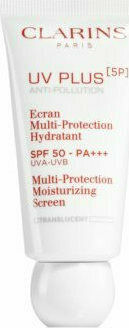 Clarins Anti-Pollution Sunscreen Cream Face SPF50 30ml