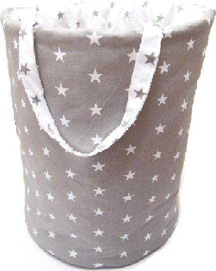 BabyCute Kinder Aufbewahrungskorb aus Stoff Stars 40cm 1Stück