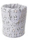 BabyCute Children's Storage Basket made of Fabric Panda Gray 40cm 1pcs