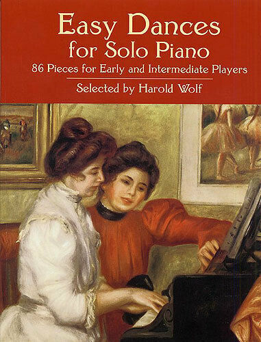 Dover Publications Easy Dances for Piano Solo Παρτιτούρα για Πιάνο