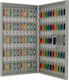 Promet Wall Key Holder Metallic 95 positions with Lock 60x6.6x35.5cm