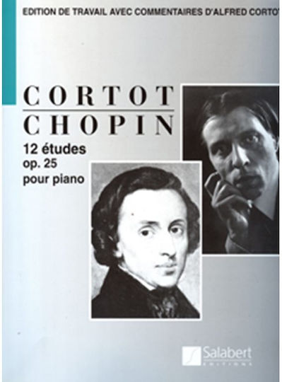 Durand Frederic Chopin - 12 Etudes op. 25 (Cortot-French Version) Παρτιτούρα για Πιάνο